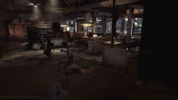 Objekte im Vordergrund werden mit diesem Treiber durchsichtig.